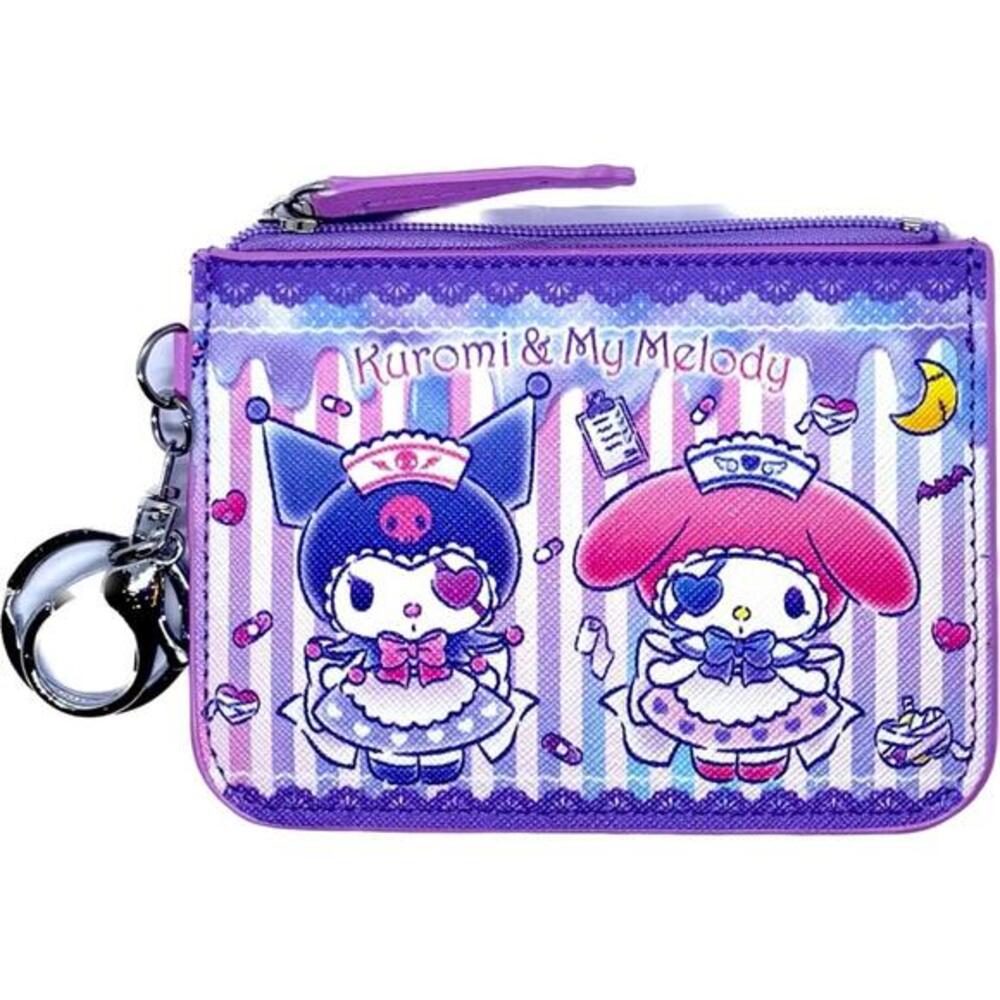 Wallet Kuromi My Melody Card Holder Coin Purse Pirate Nurses ID Case